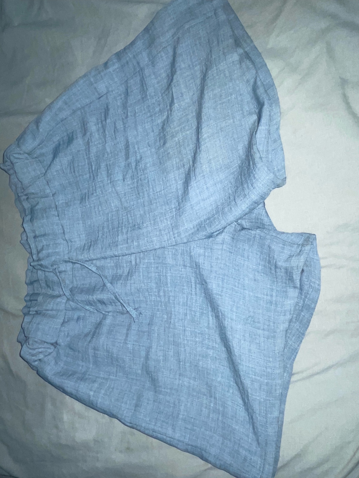 Short blue
