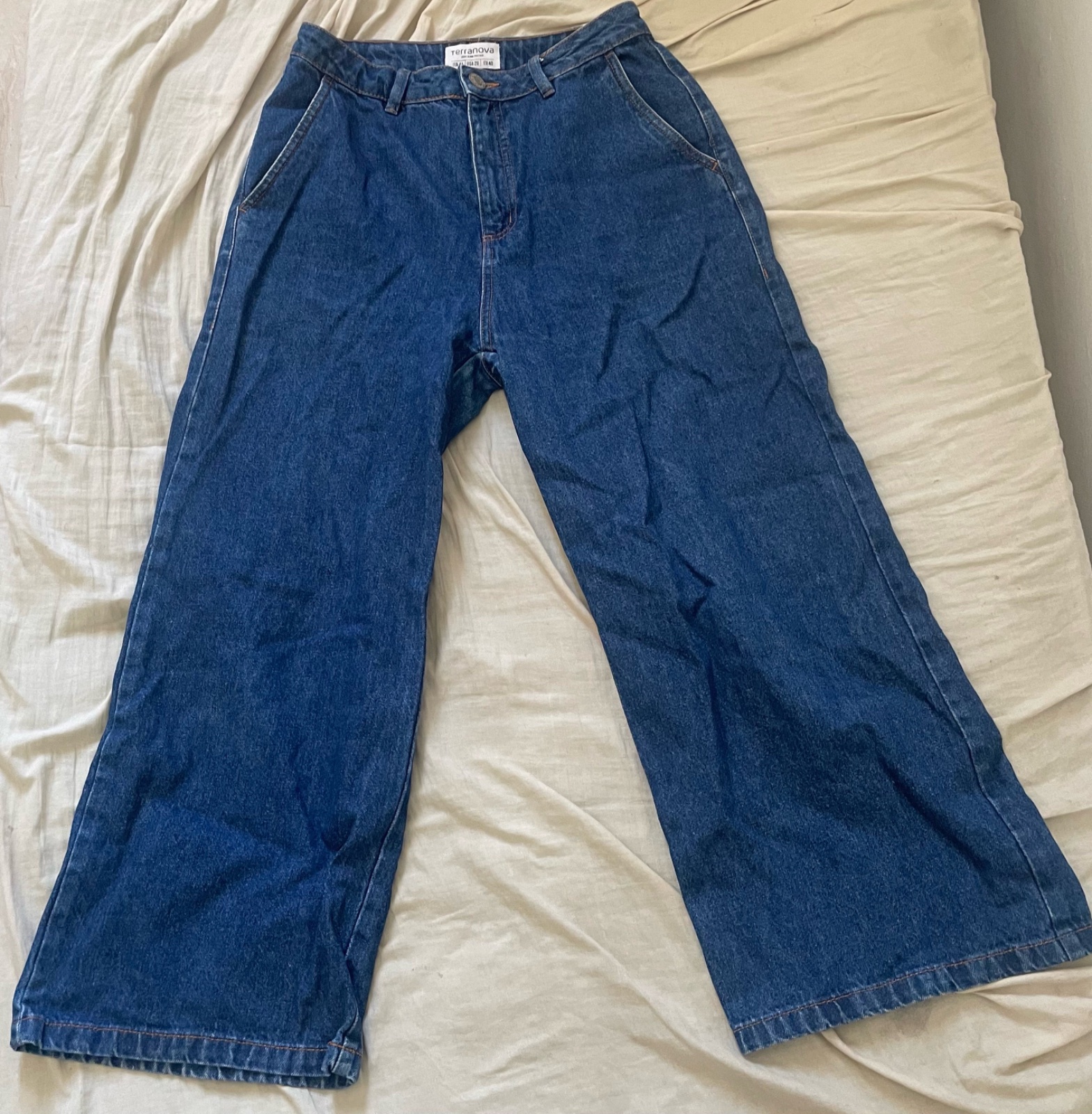 Pantacour blue foncèe 