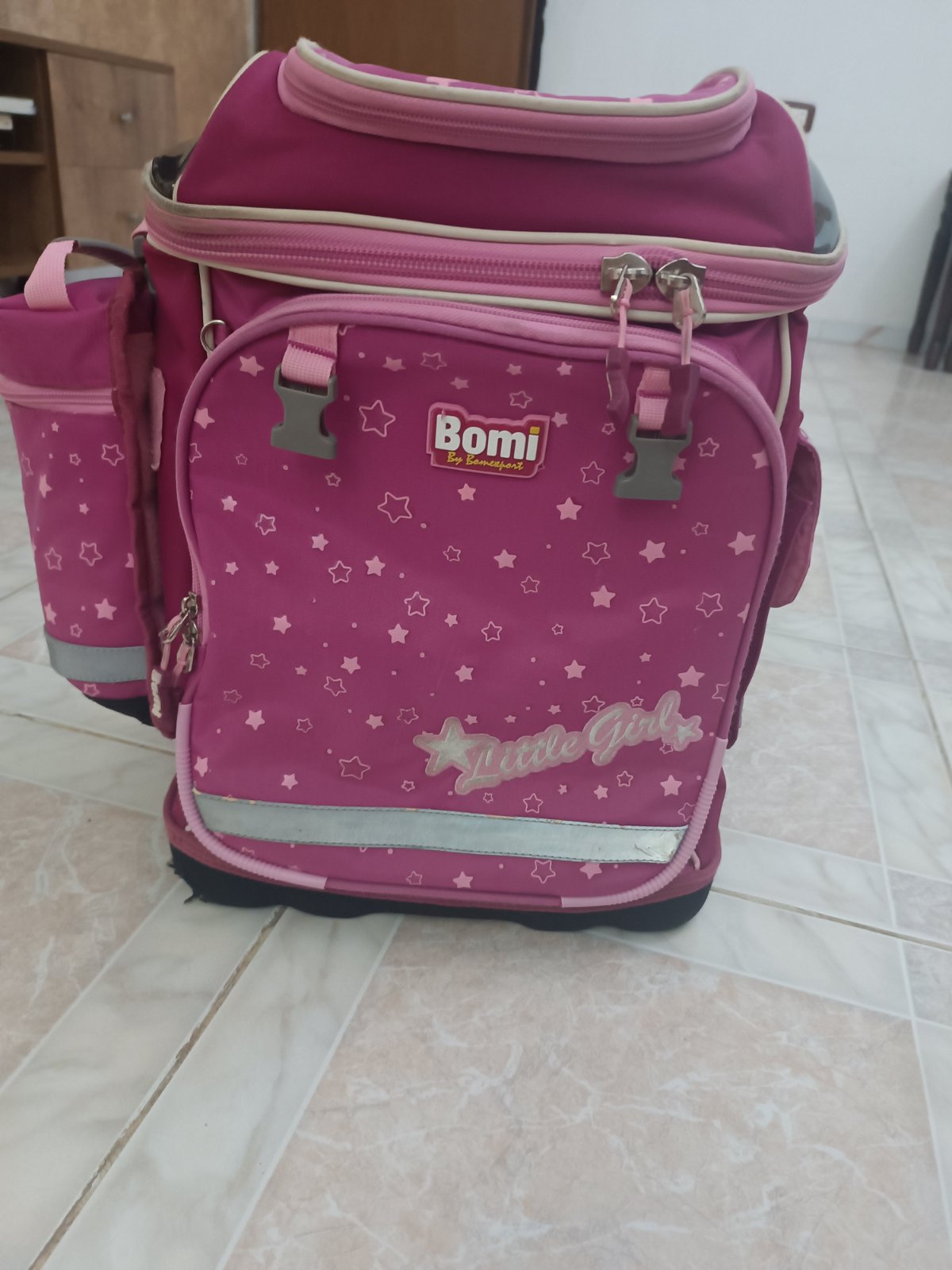 Cartable bomi avec chariot 
