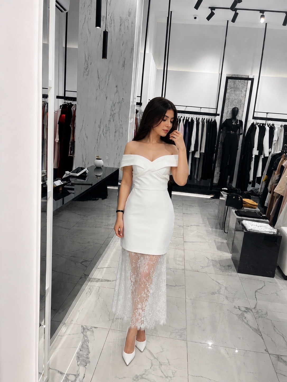 Robe blanche