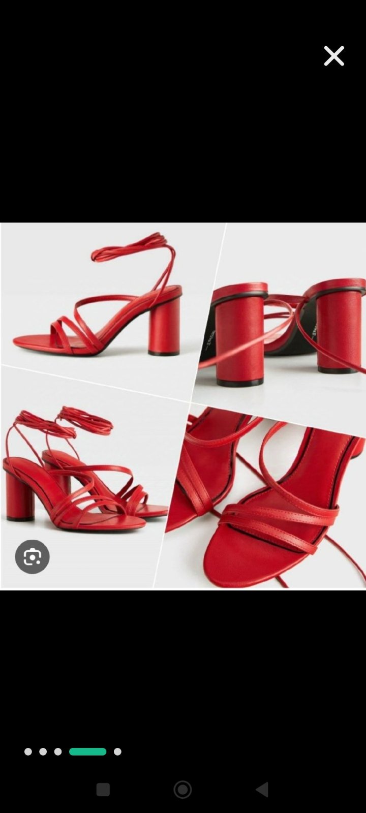 Sandales rouge ❤️❤️❤️