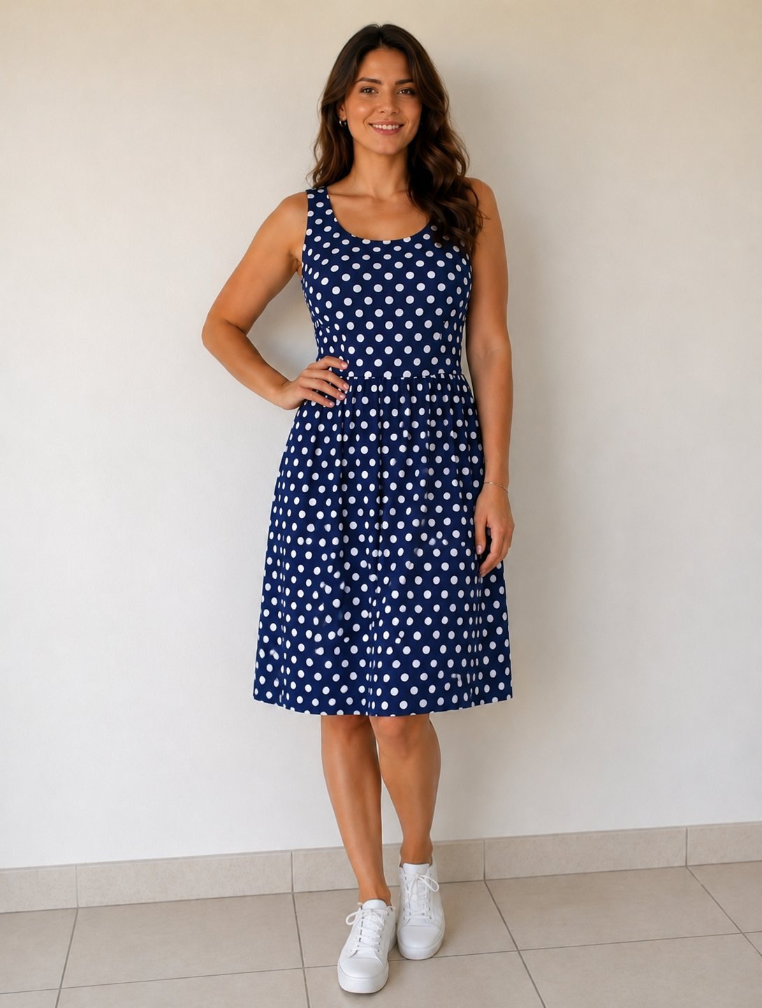 Robe polkadot importation française