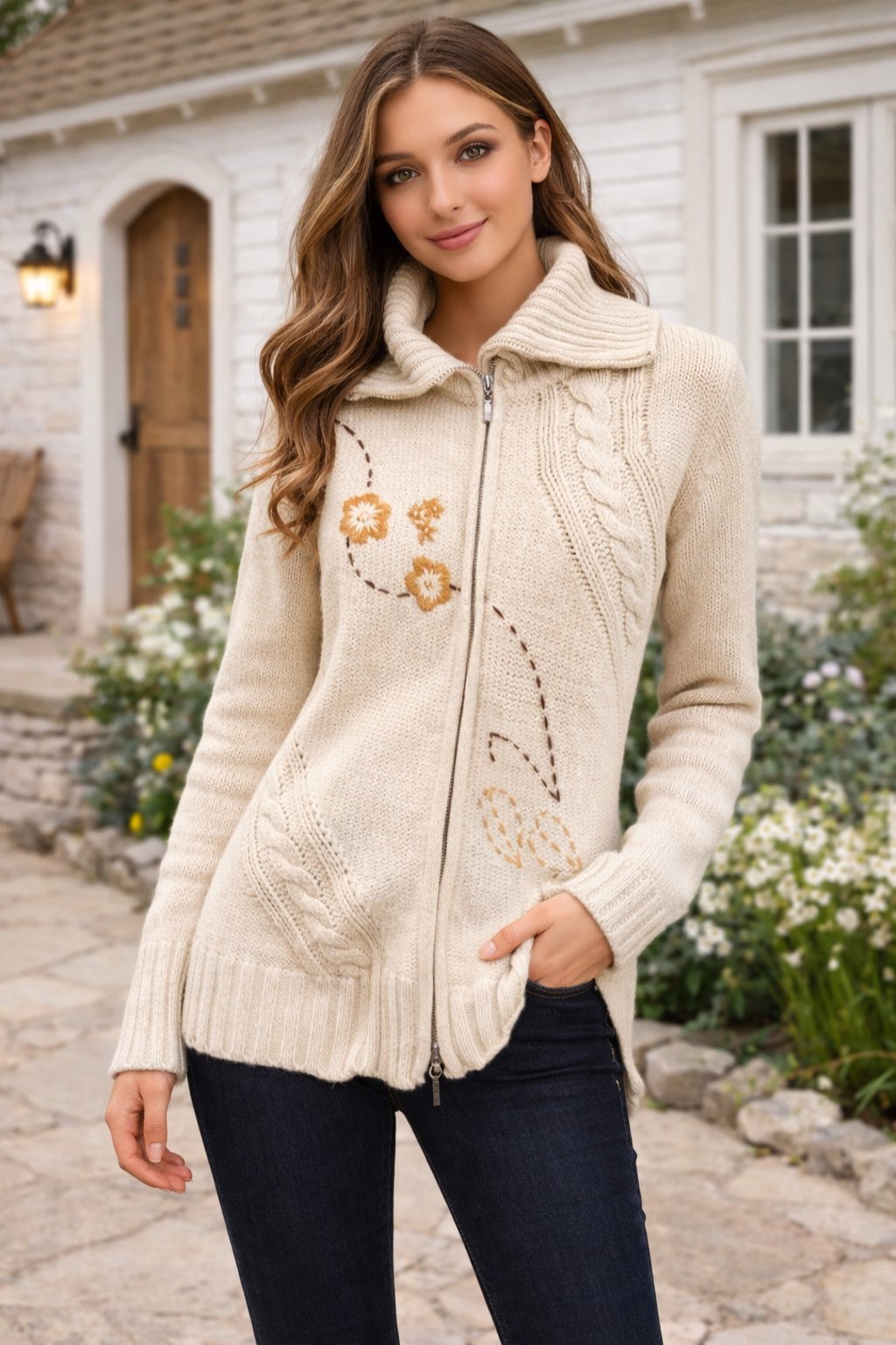 Gilet laine tendance 