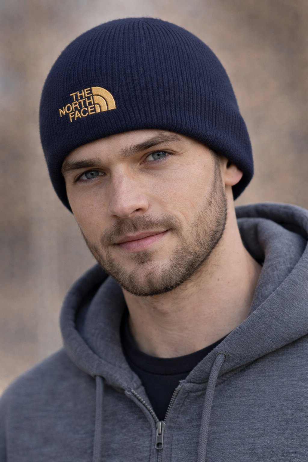 North face authentic unisex navy blue hat