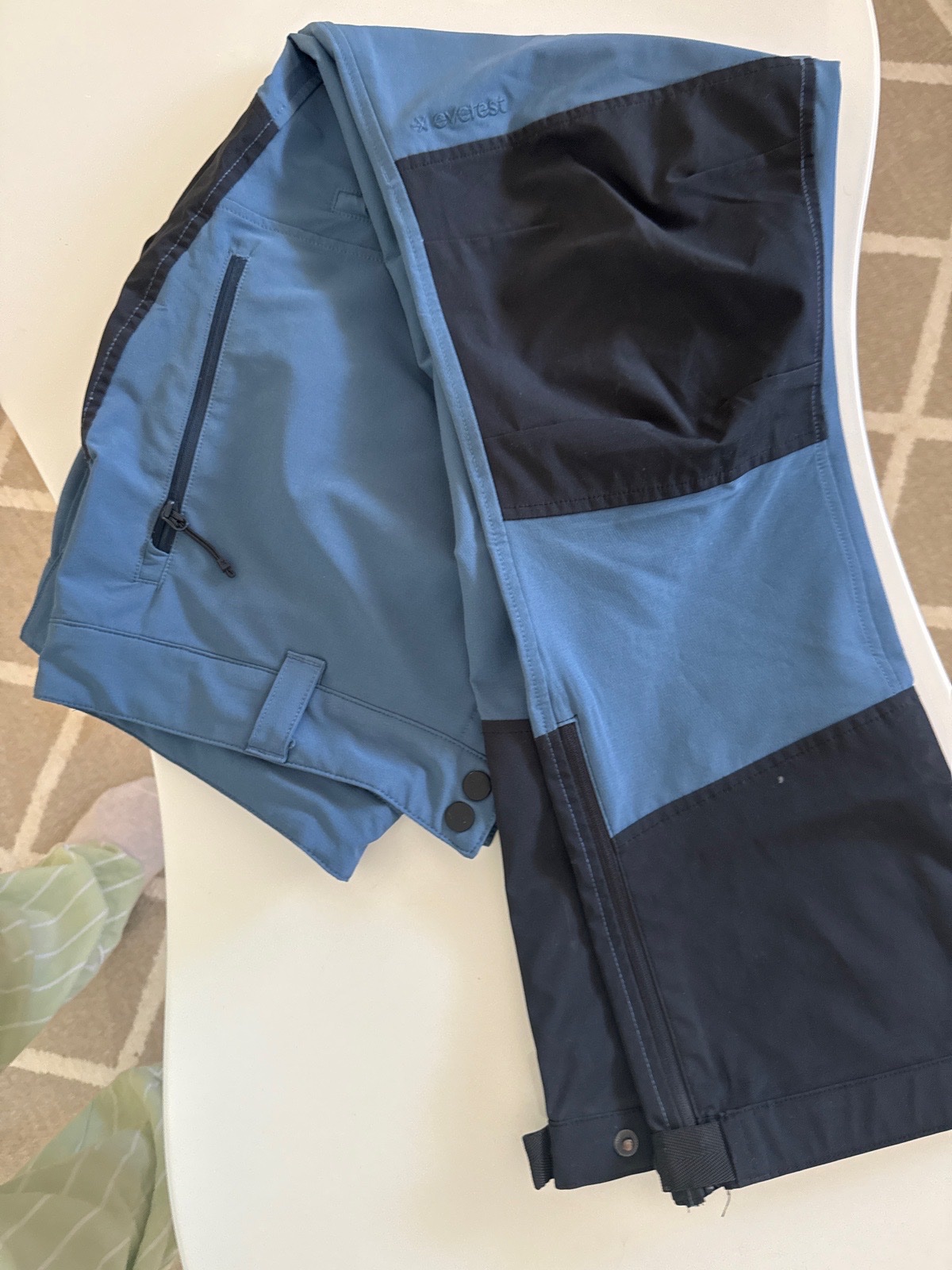 Pontalon de camping bleu