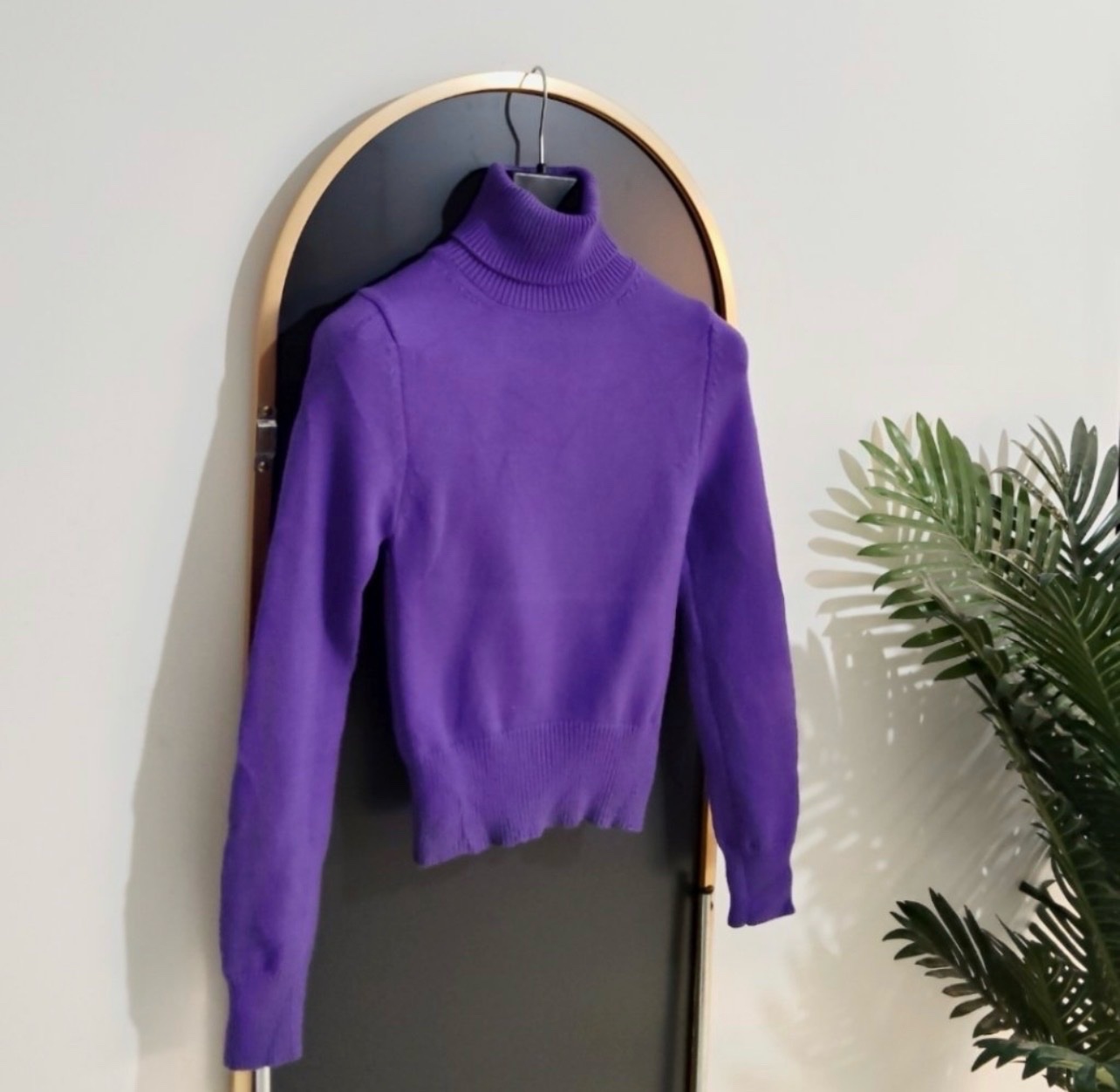 Pull violet zara