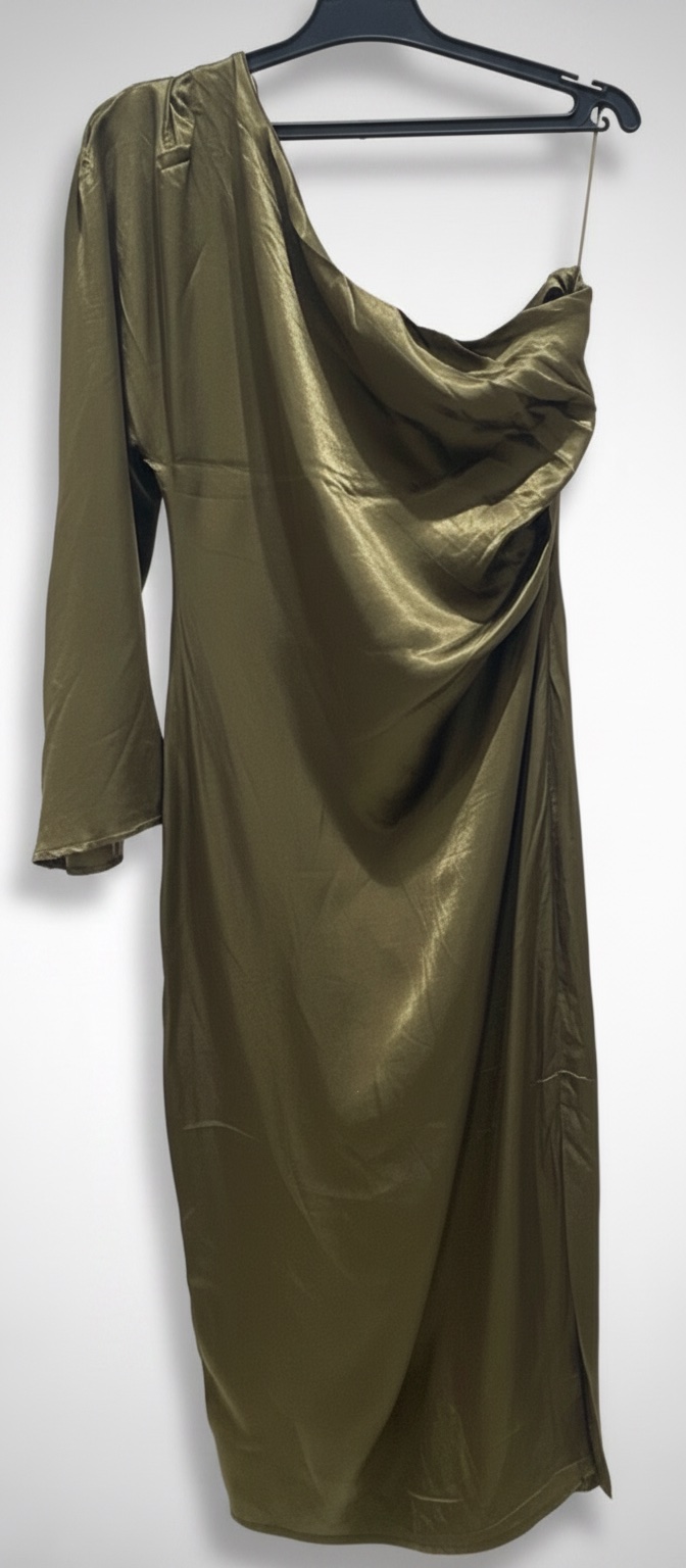 Robe vert kaki jamais portée 👗tlebes m/l