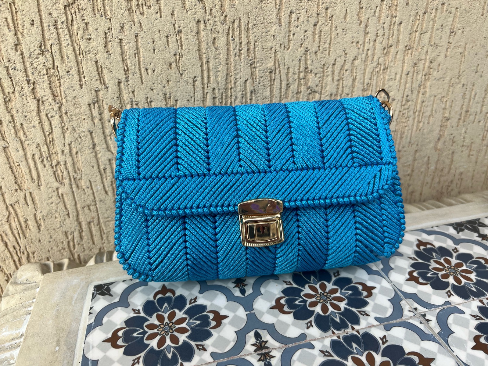 Sac a main en crochet