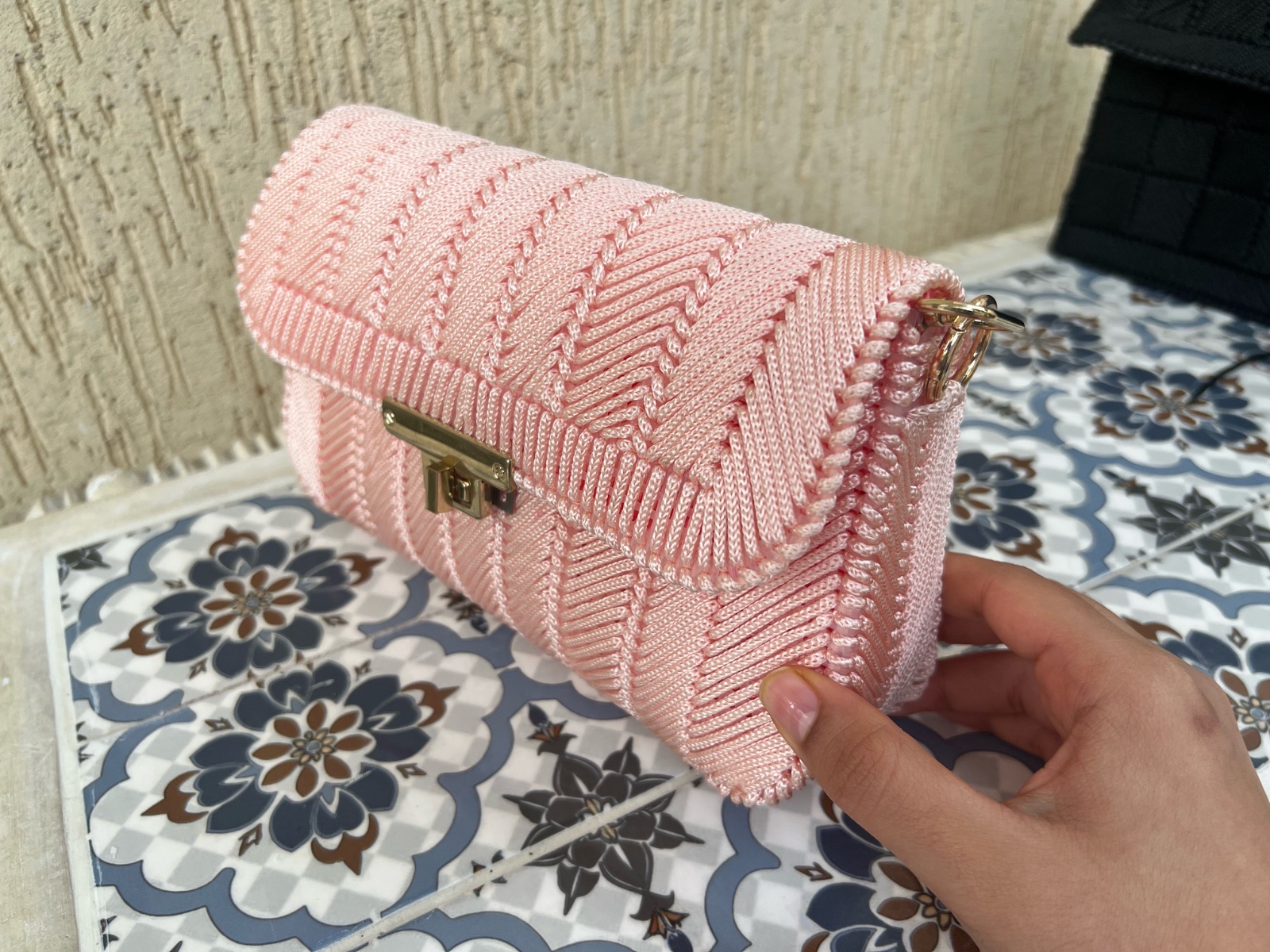 Sac a main handmade en crochet