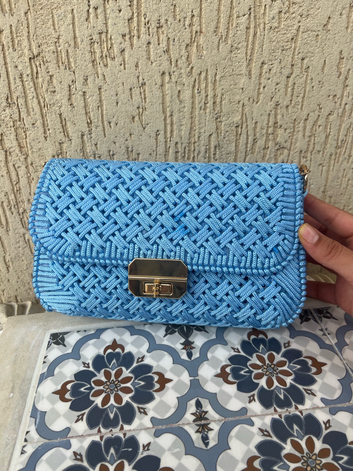 Sac a main en crochet