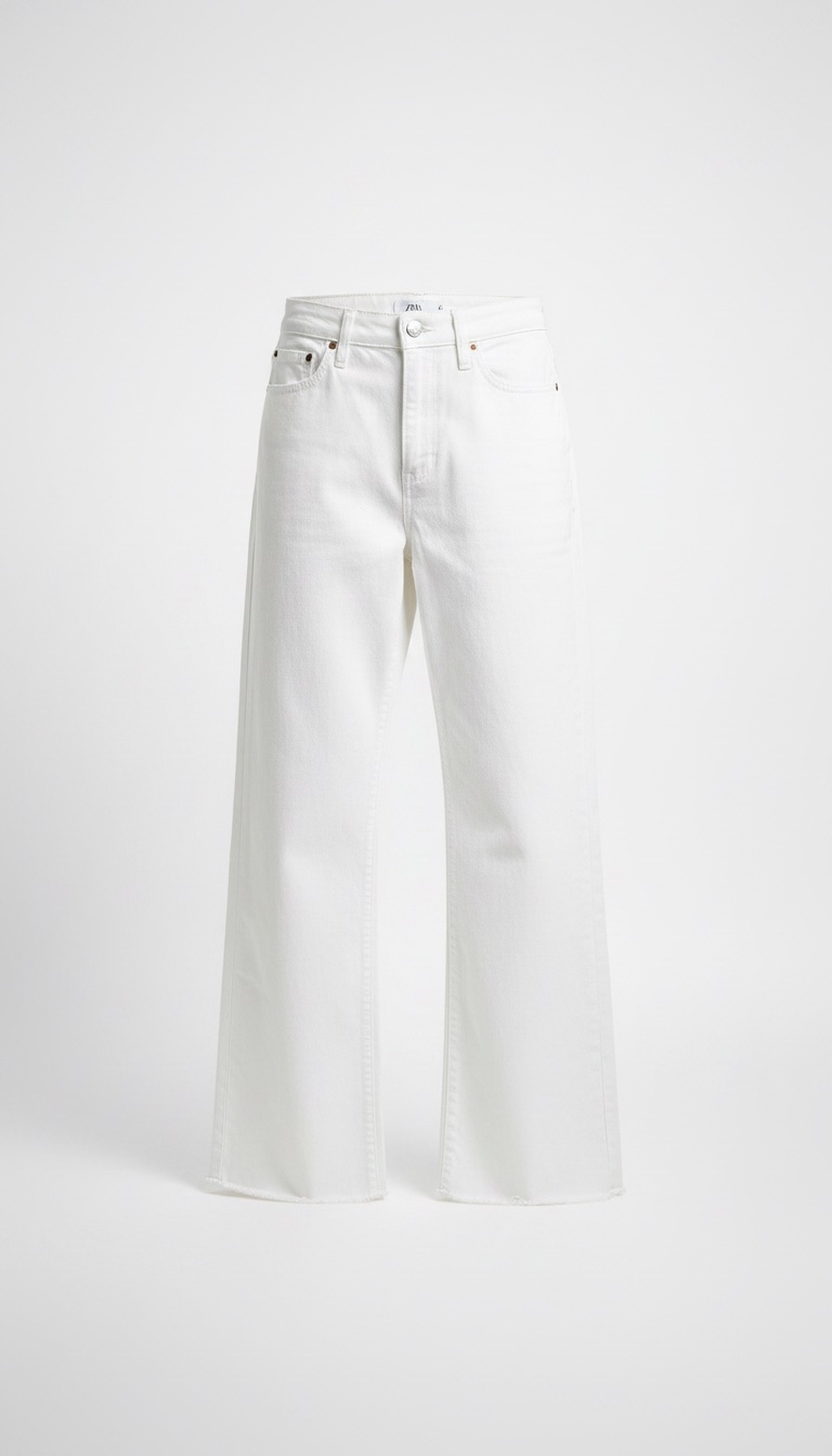 Pantalon blanc zara