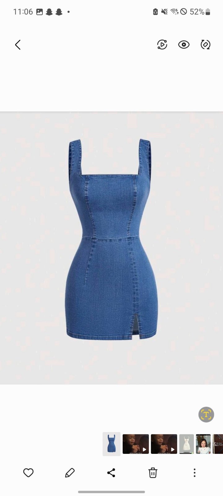Robe djean (shein)