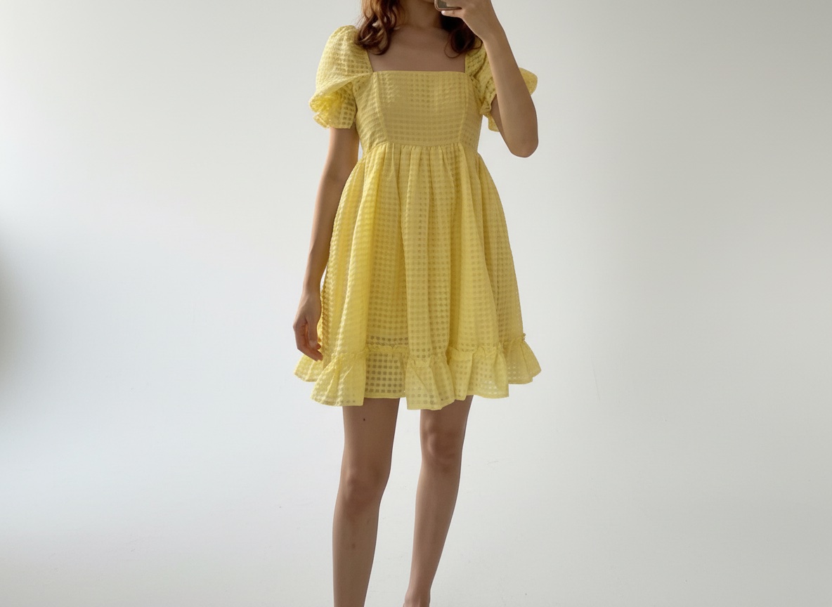 Robe jaune 