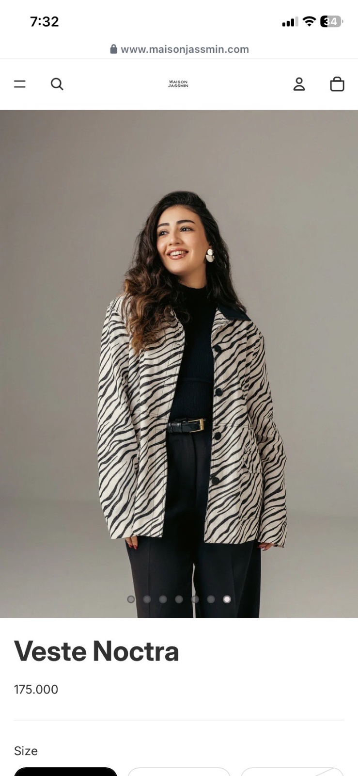 Veste style surchemise piece tres unique