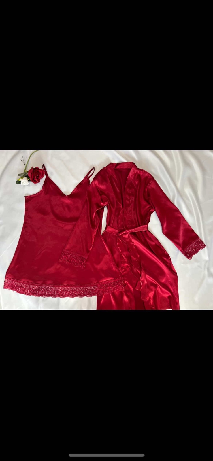 Parrure en satin