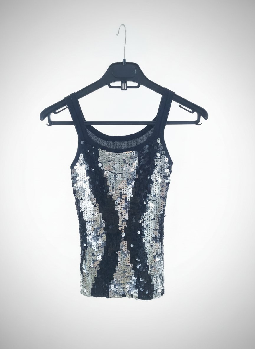 Haut en sequins