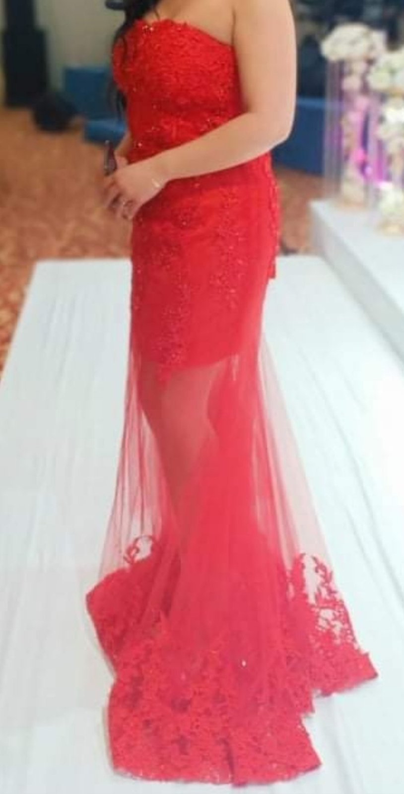 Robe de soirée bustier