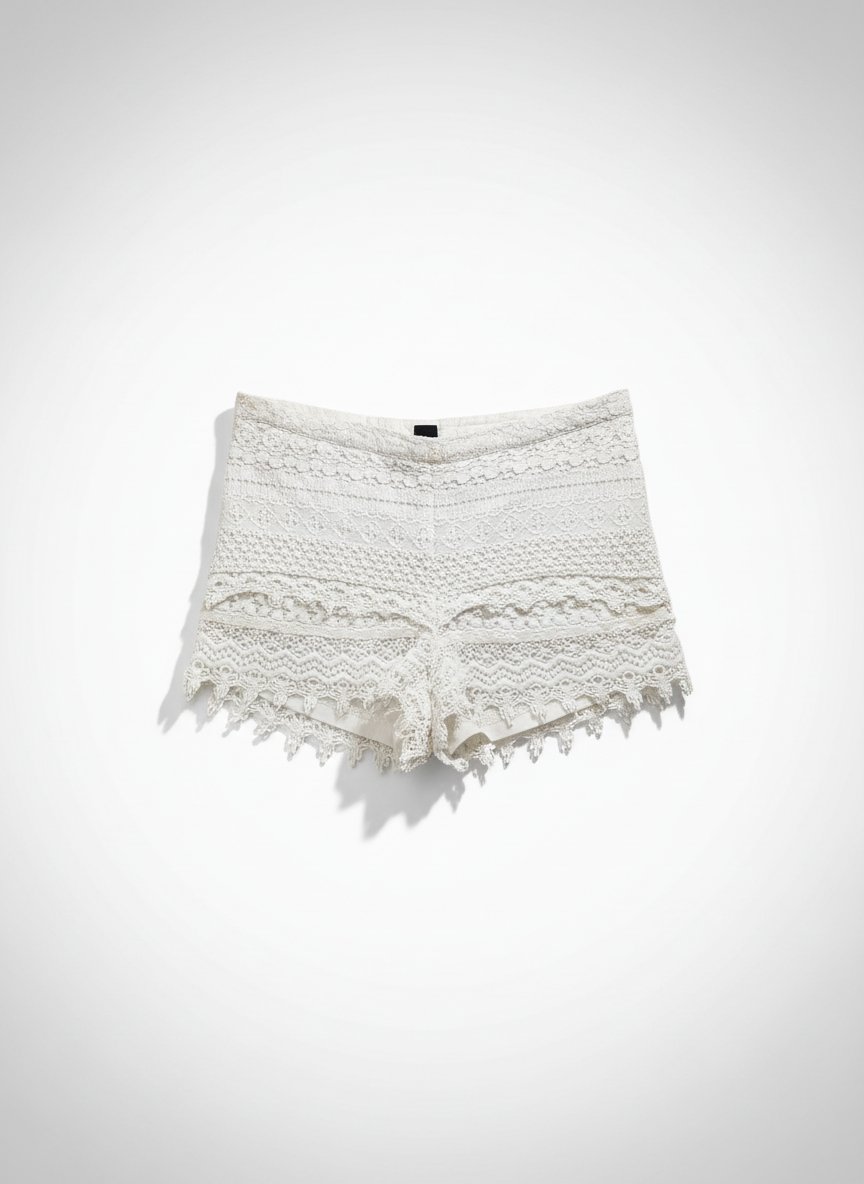 Short blanc 