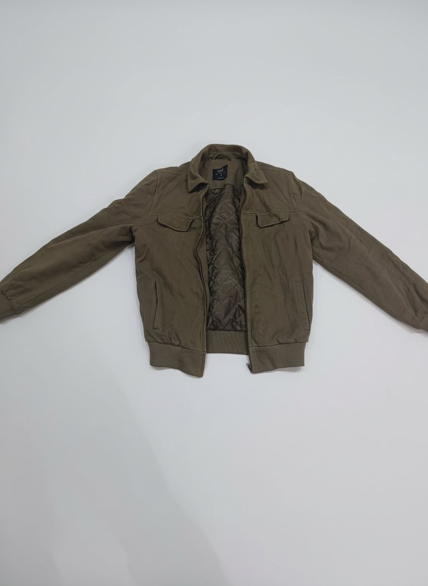 Veste Krypton marron taille S utilisé une seule fois
