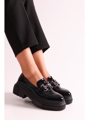 mocassin vernie chic