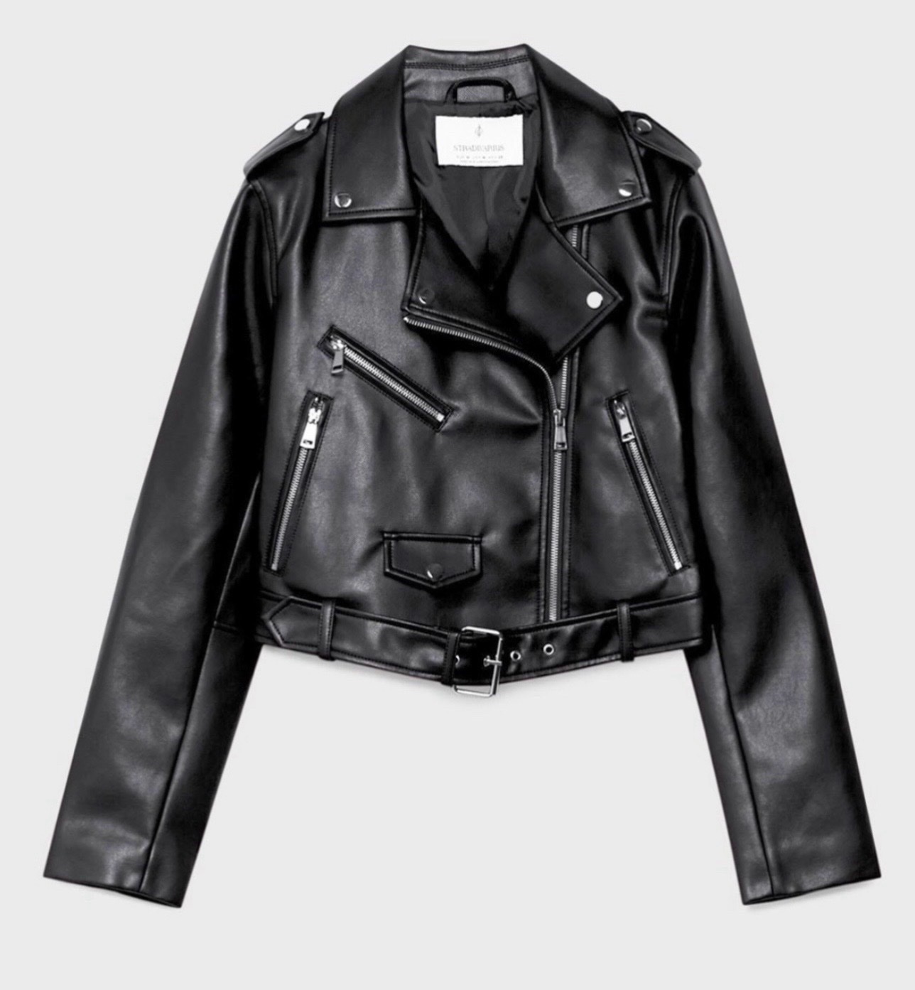Veste cuir stradivarius taille m/L