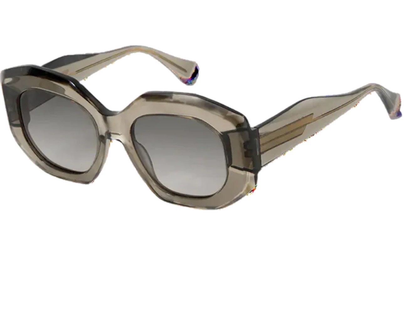 Lunettes de soleil GIGI STUDIOS Gabriella / 6738-2 sont des montures haut de gamme pour femmes, fabriquées en acétate de qualité supérieure avec une forme oversize/affirmée (Verres Polarisés)