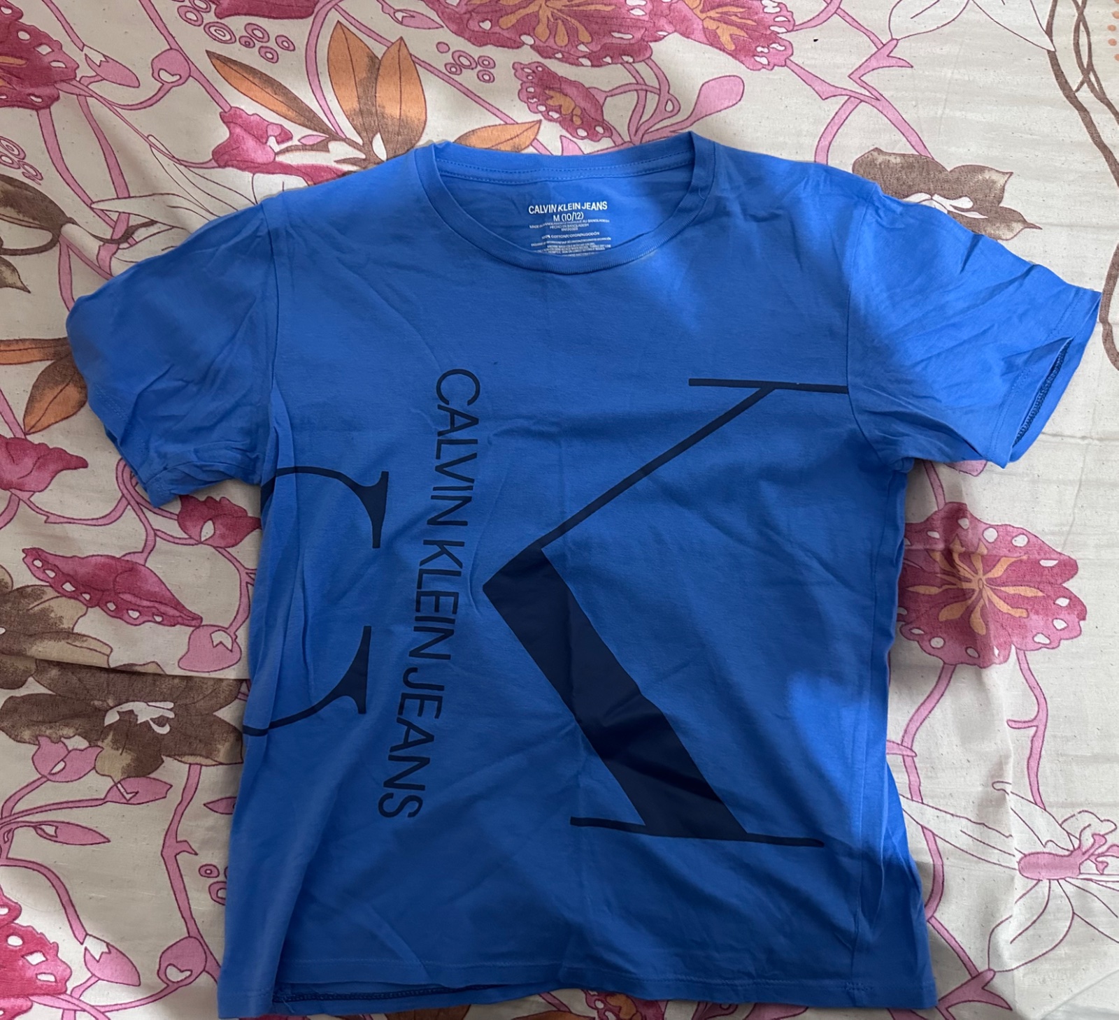 T-shirt pour garçon Calvin Klein Jeans, taille M (10/12 ans)