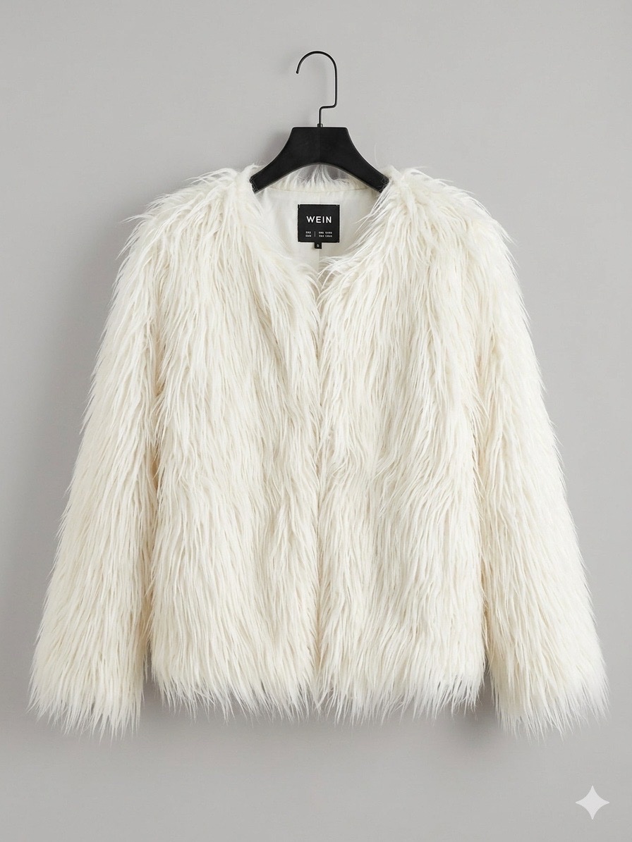 Jacket faux fourrure de SHEIN
