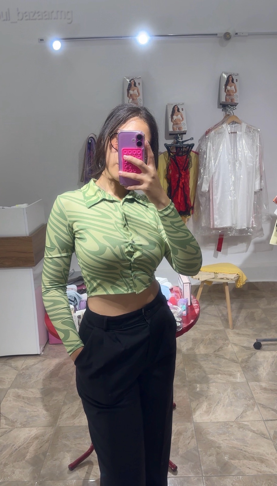 Wide pants 