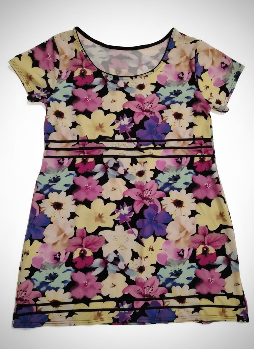 Robe-tunique imprimé floral