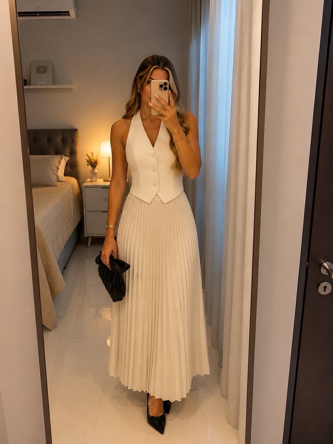Pleated skirt de chez zara 