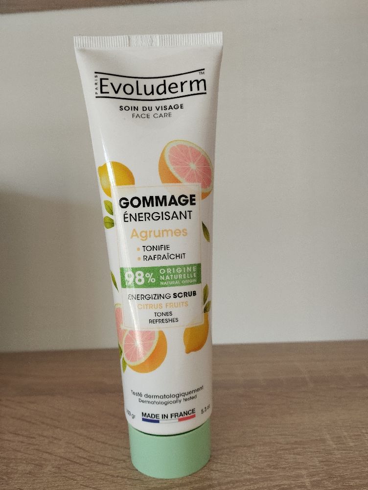 gommage énergisant evoluderm
