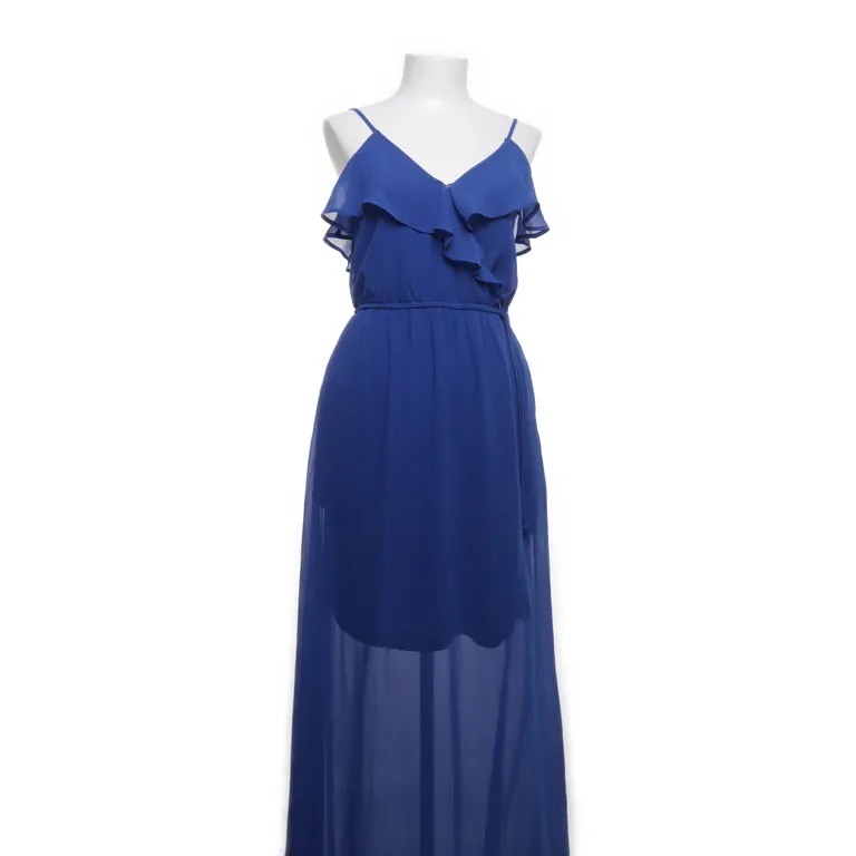 Robe Longue, Taille S, Couleur Bleu