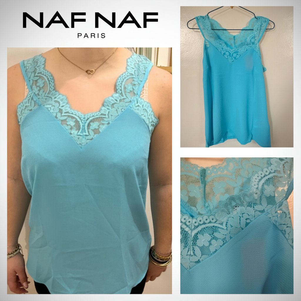 LIQUIDATION : Top Bleu NAFNAF 