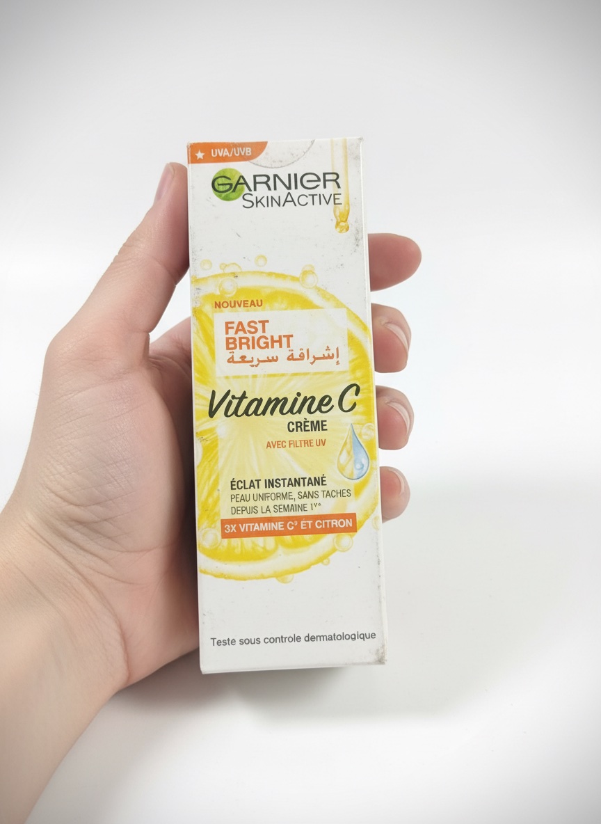 Garnier SkinActive Fast Bright Vitamine C Crème avec Filtre UV
