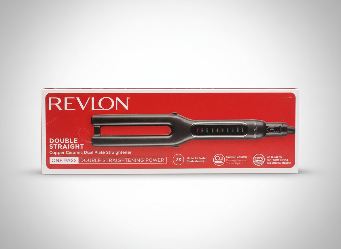 Revlon Double Straight Lisseur Double Plaque Cuivre Céramique