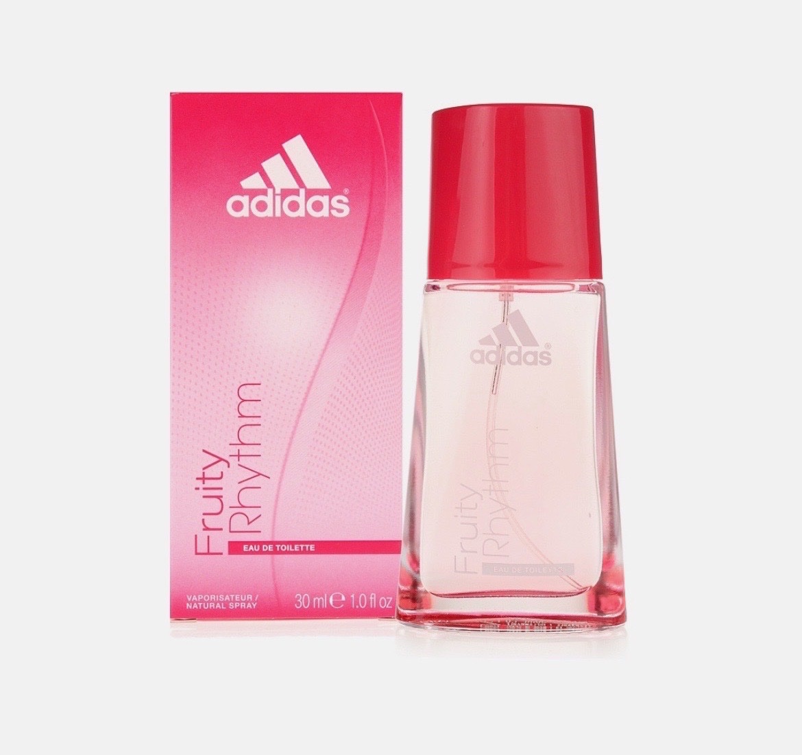Lot de DEUX (2) Adidas Fruity Rhythm Eau de Toilette