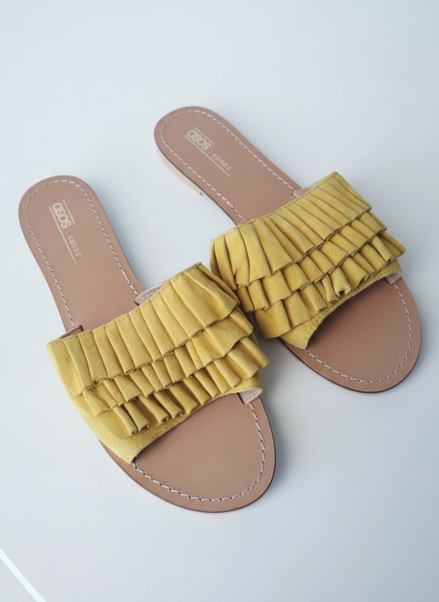 ASOS Chaussures Mules Jaunes Taille 37