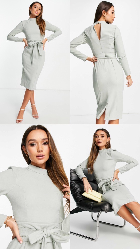 ASOS Design Robe longue, Taille: 38