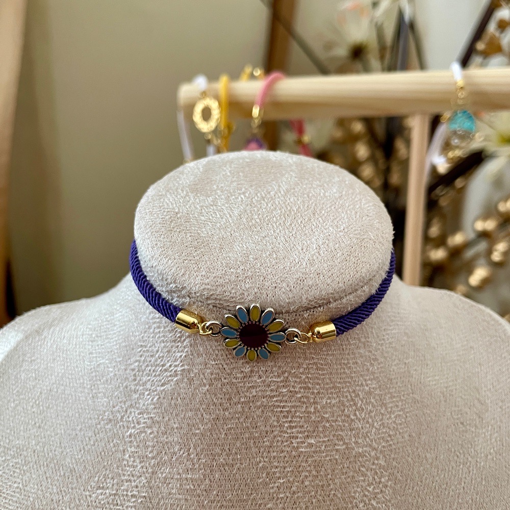 Bracelet Blue Flower 💙
