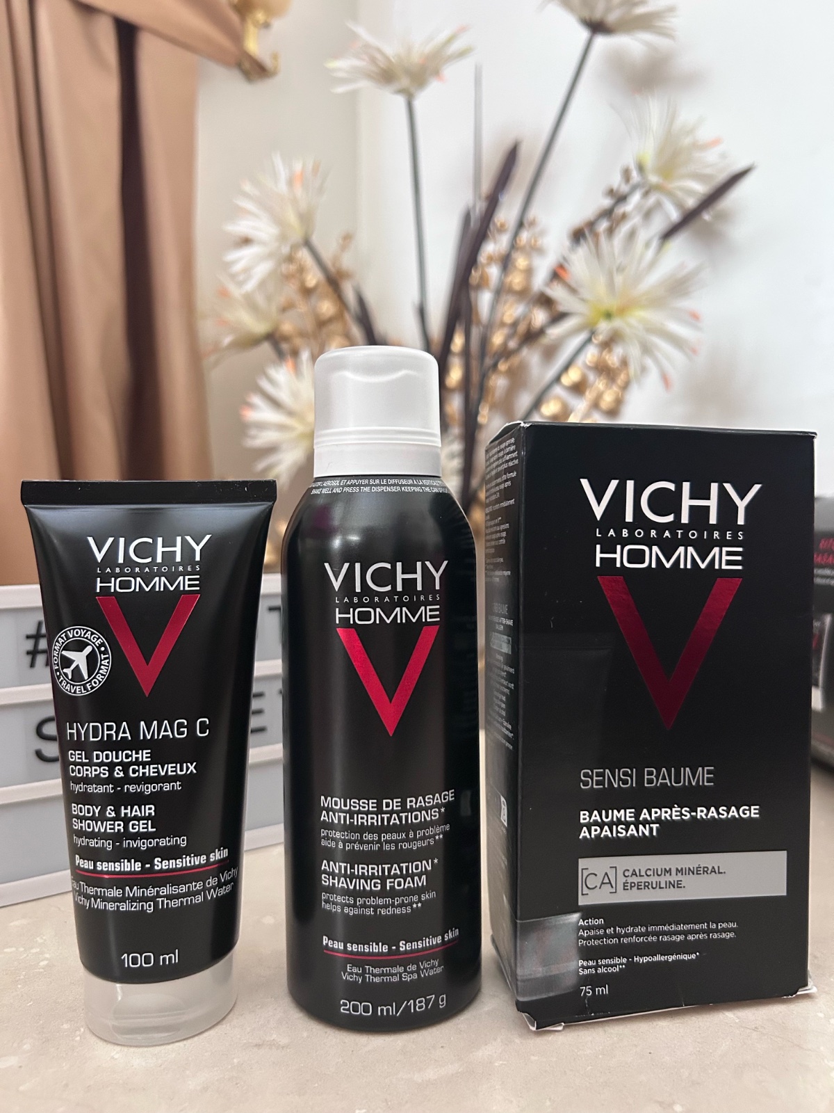 Lot de produits Vichy Homme