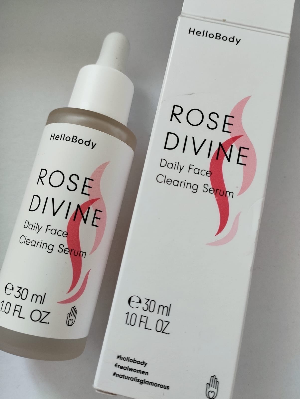 HelloBody Rose Divine Sérum Visage Quotidien