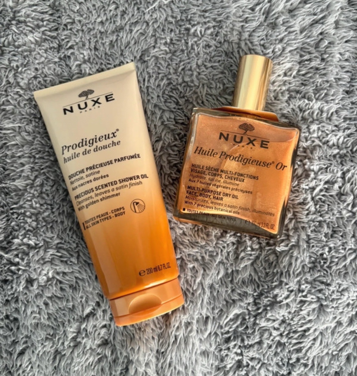 NUXE Prodigieux Huile de Douche & Huile Prodigieuse Or