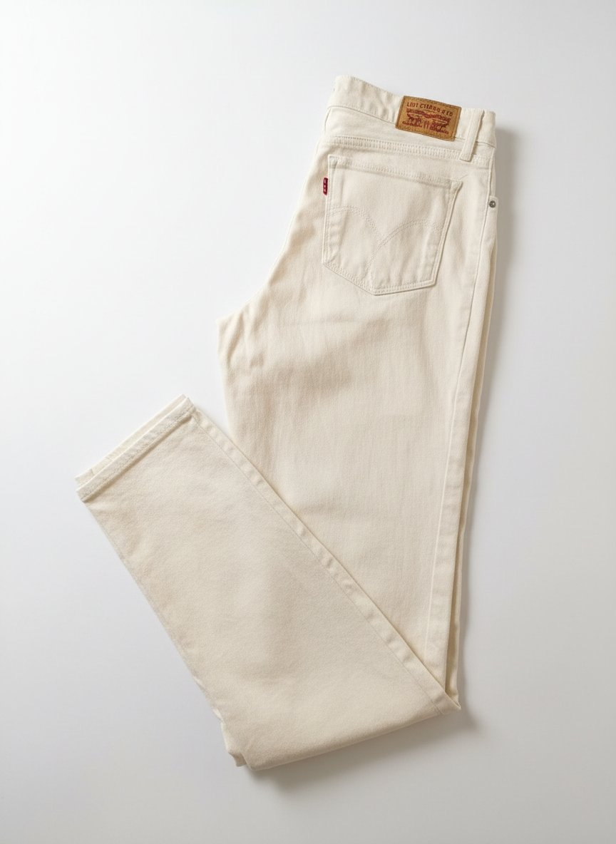 Jean blanc Levis