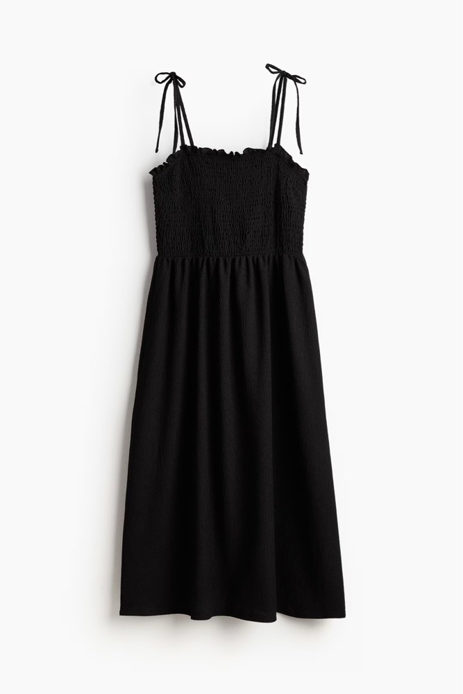 Robe noir hm