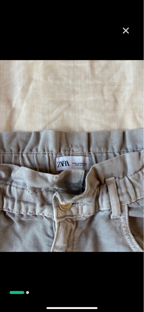 Jeans gris zara