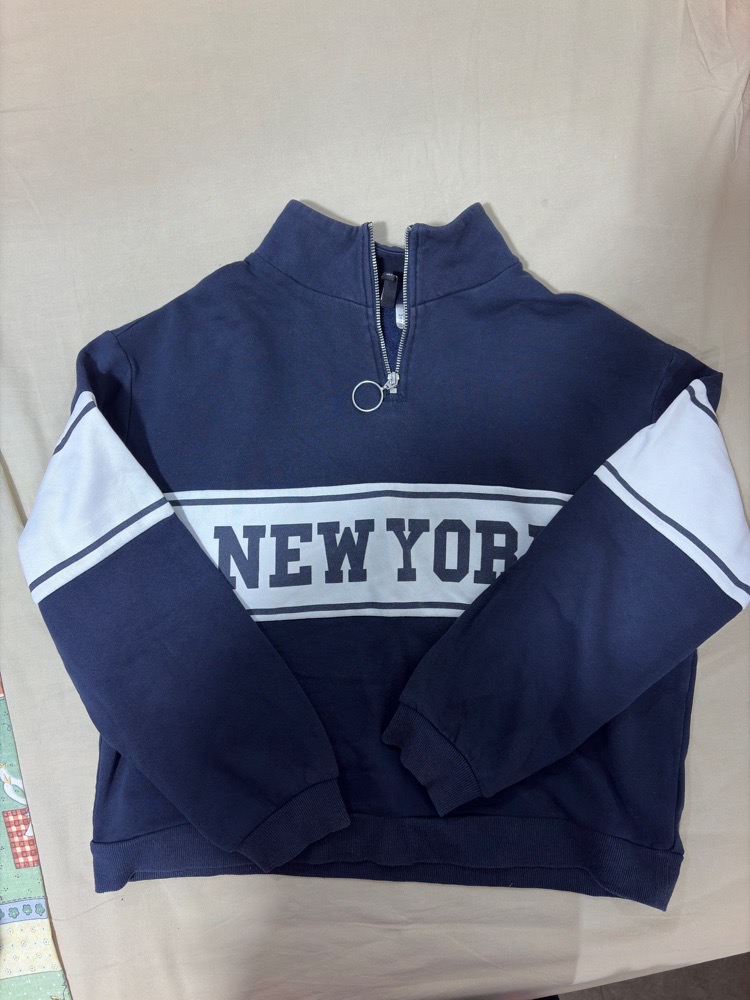 Sweatshirt avec zip 