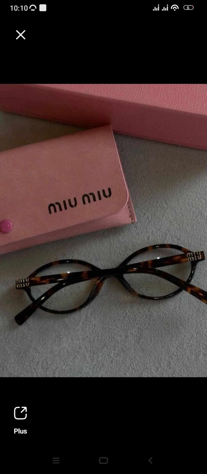Miu miu glassess