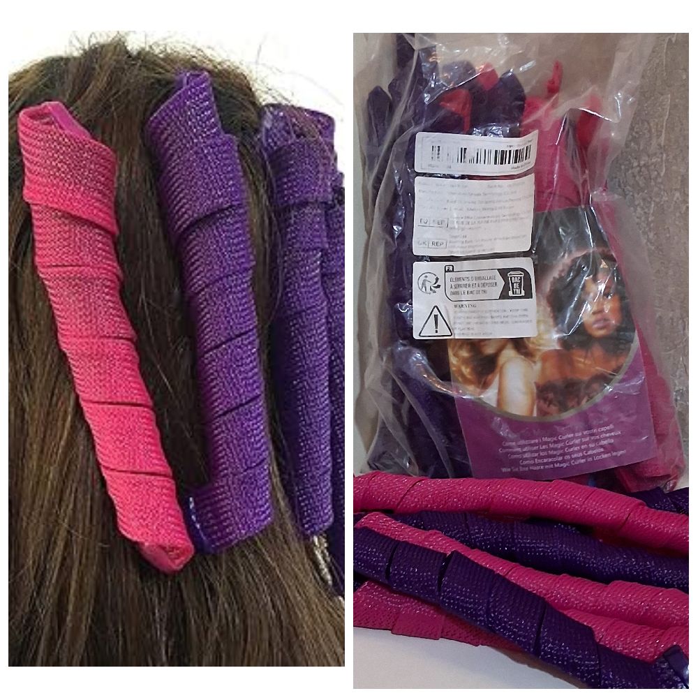 Lot bigoudis boucles spirales neufs