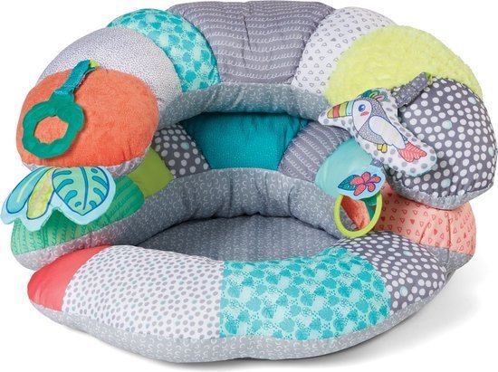 Coussin d'activités 2-in-1 INFANTINO Tummy Time